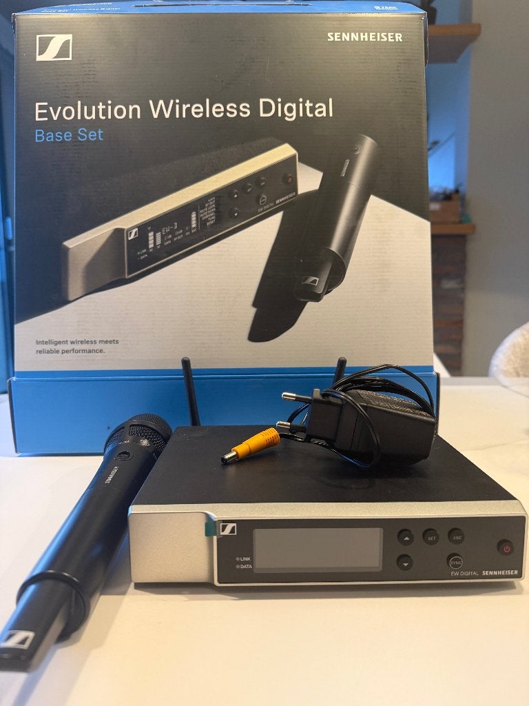 Sennheiser EW-D Draadloze Set + Neumann KK 204 Capsule, Ophalen of Verzenden, Nieuw, Draadloos