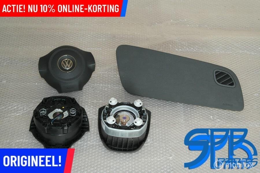 Polo 6R Airbag Airbags Airbagset Set Gordel 5 Deurs 3 Deurs, Enlèvement ou Envoi, Volkswagen, Utilisé, Volkswagen