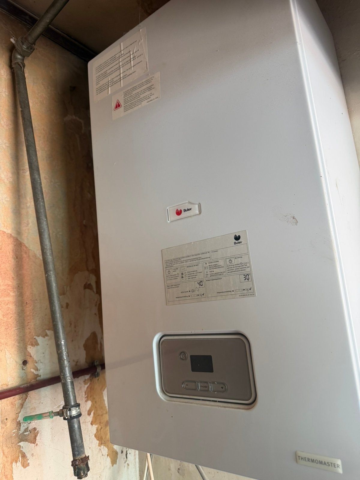 Bulex Thermomaster condensatieketel in goede staat., Ophalen, Zo goed als nieuw