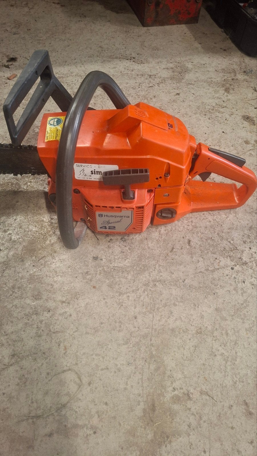 tronçonneuse husqvarna 42, Jardin & Terrasse, Enlèvement