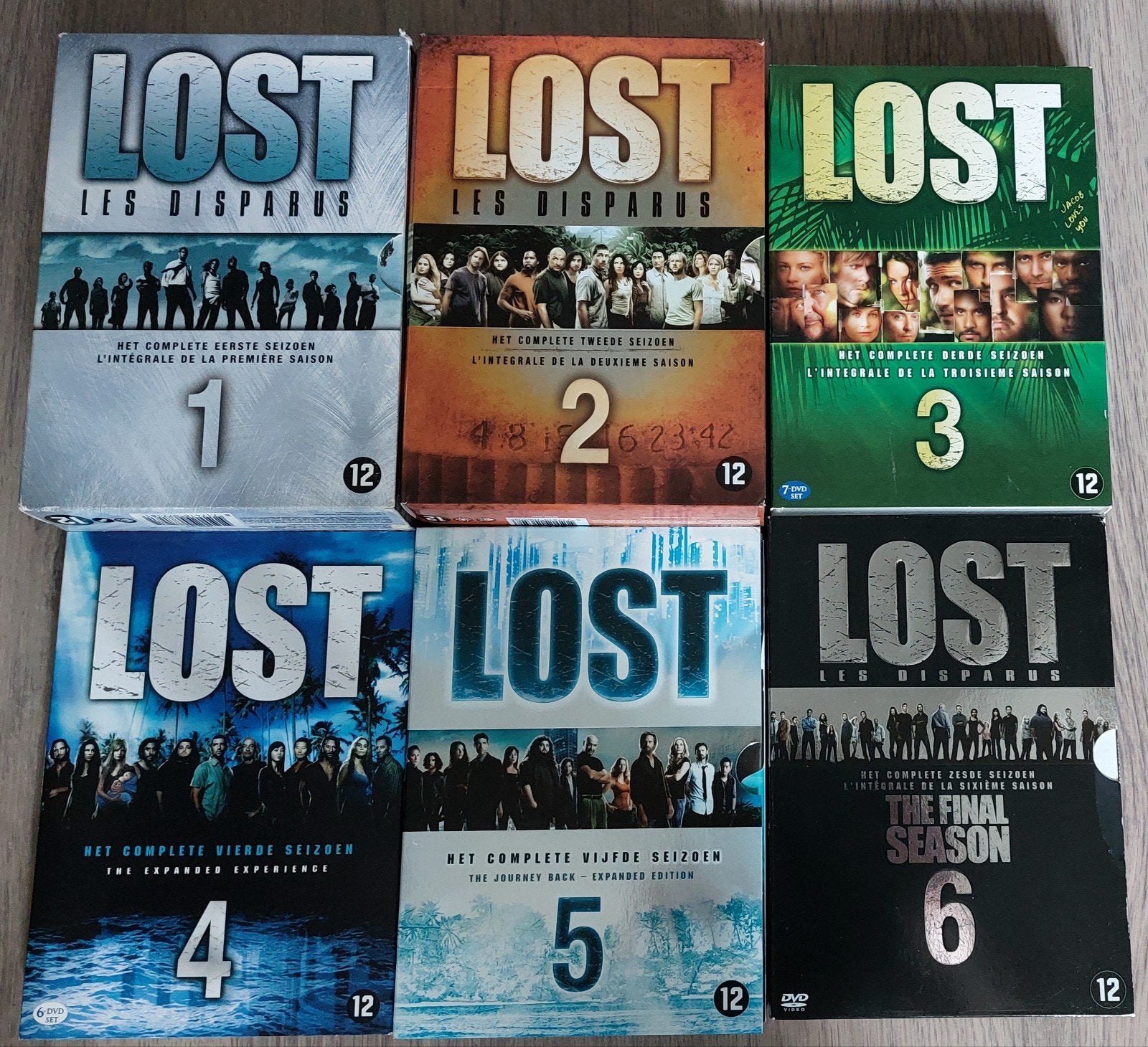 Lost - complete serie - als nieuw, Série complète, Néerlandais, Comme neuf, Enlèvement