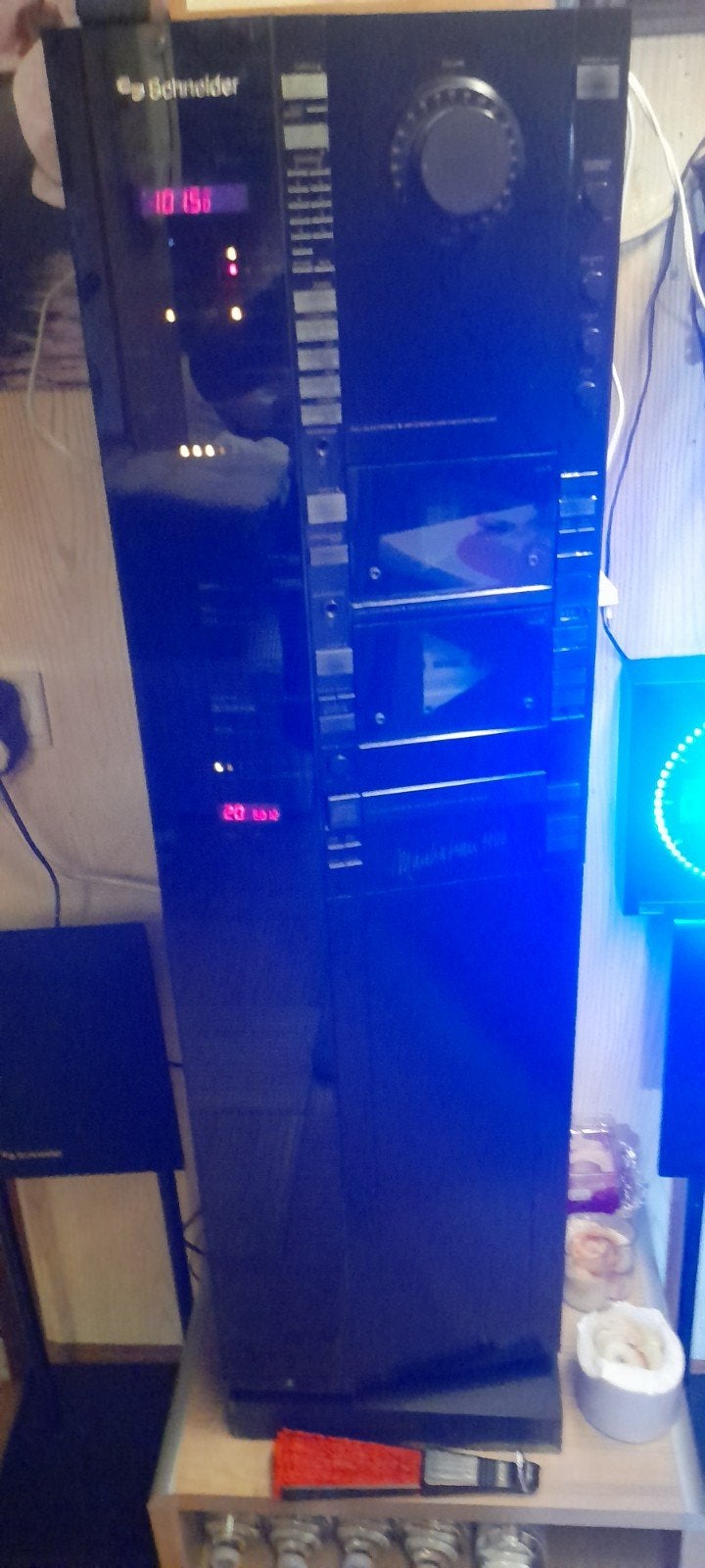 Schneider stereotoren en 2 originele boxen, Enlèvement, Deck cassettes ou Lecteur-enregistreur de cassettes