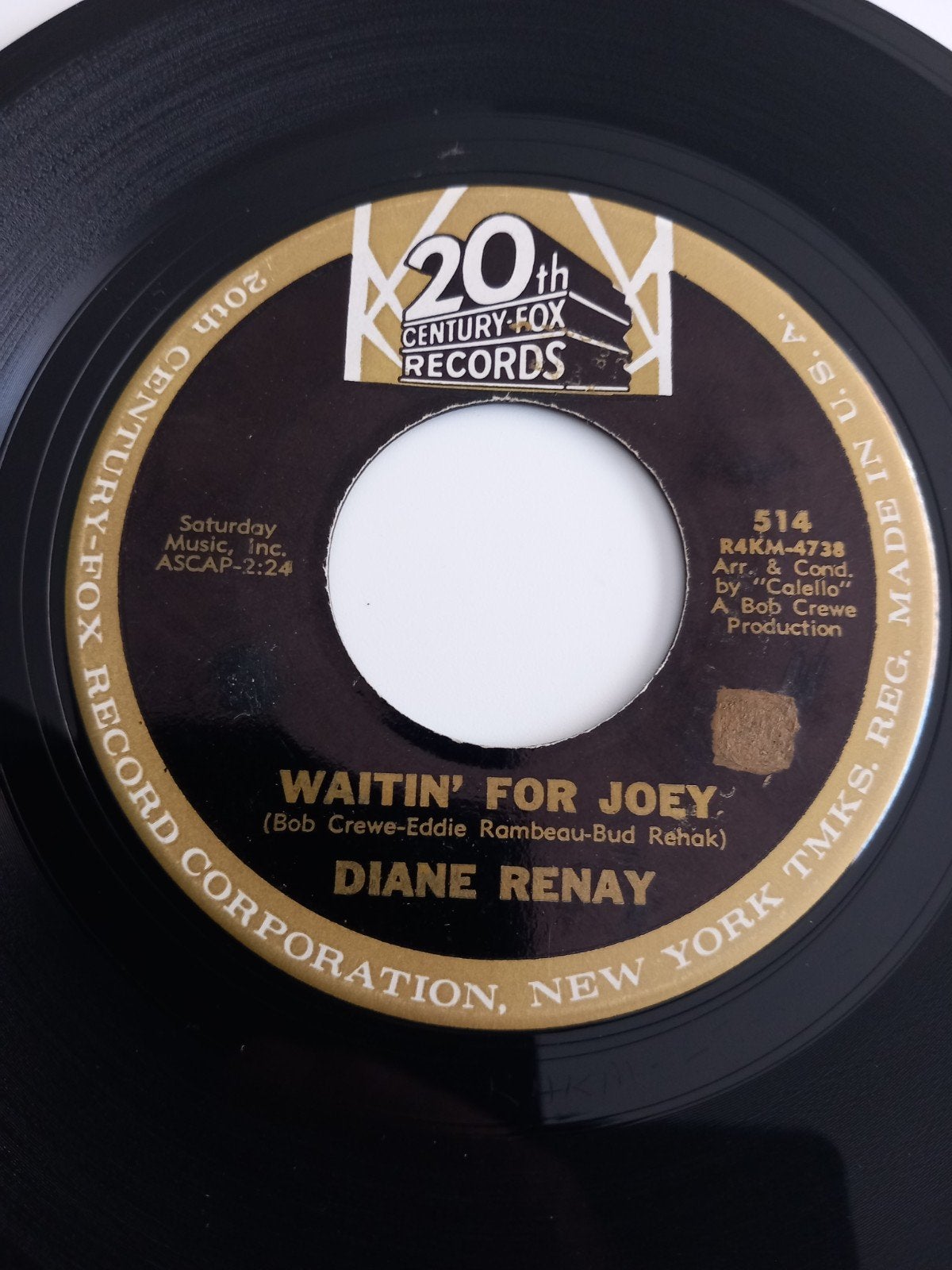 DIANE RENAY. 2 BONNE FACE OLDIES 60'S USA 45T, Enlèvement ou Envoi
