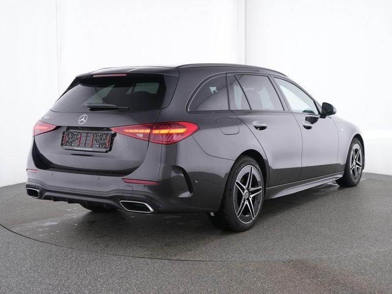 Mercedes-Benz C-klasse 300 e Break AMG Line | Panoramisch Da, Auto's, Automaat, Zwart, 4 cilinders, Bedrijf