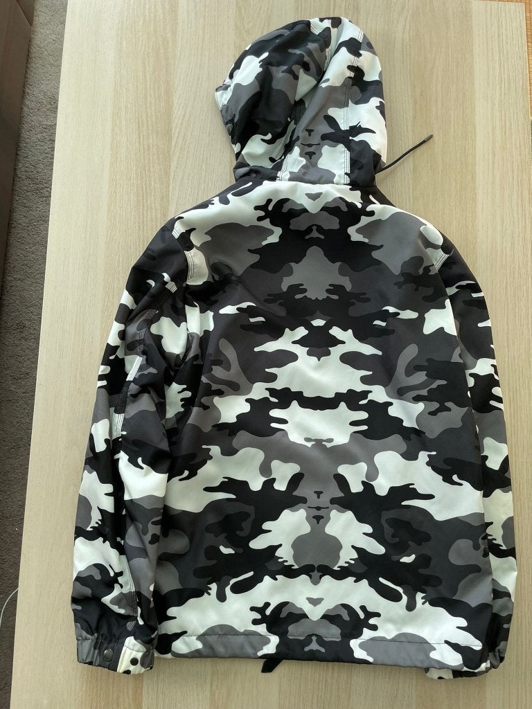 Veste coupe vent, Gris, Enlèvement ou Envoi, Comme neuf, Taille 46 (S) ou plus petite