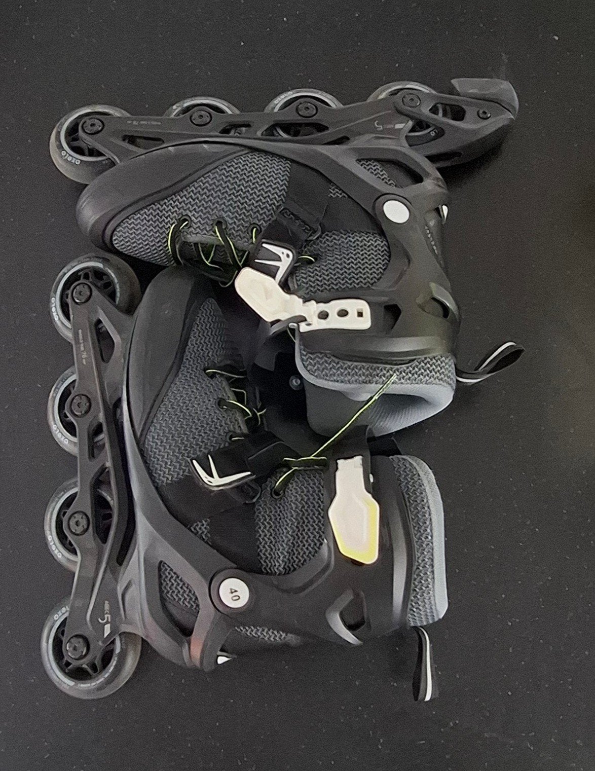 Inline skates decathlon maat 40, Enlèvement