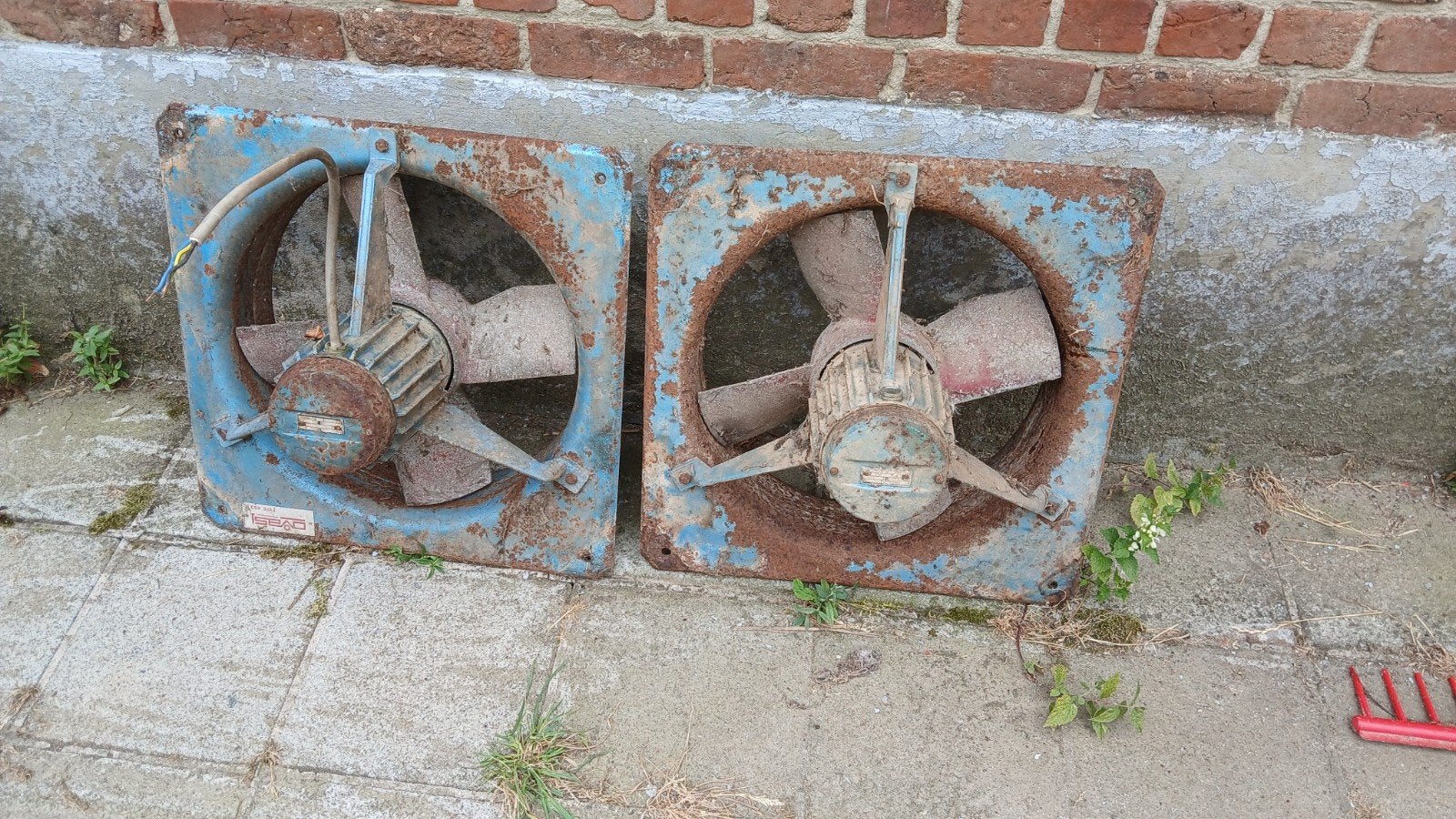 ventilatoren, Ophalen