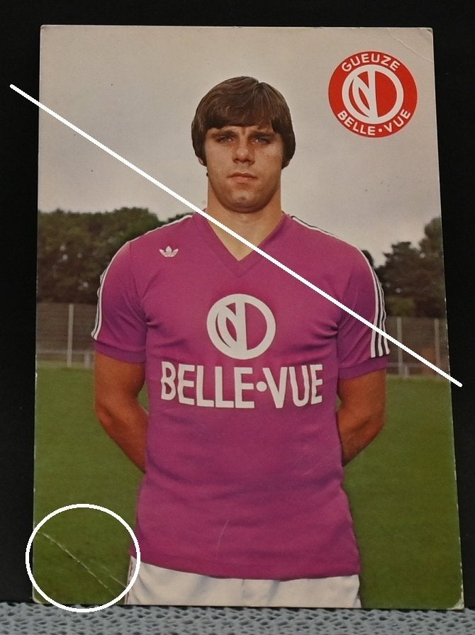 RSC Anderlecht Fotokaart Jean Thissen Belle Vue, Verzenden, Spelerskaart