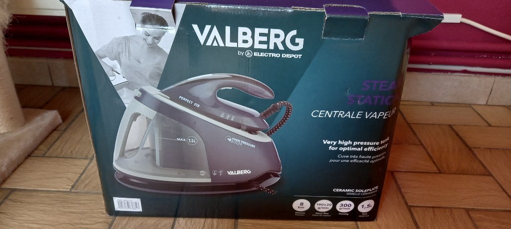 Centrale vapeur, Electroménager, Enlèvement, Comme neuf, Fer à repasser avec cordon