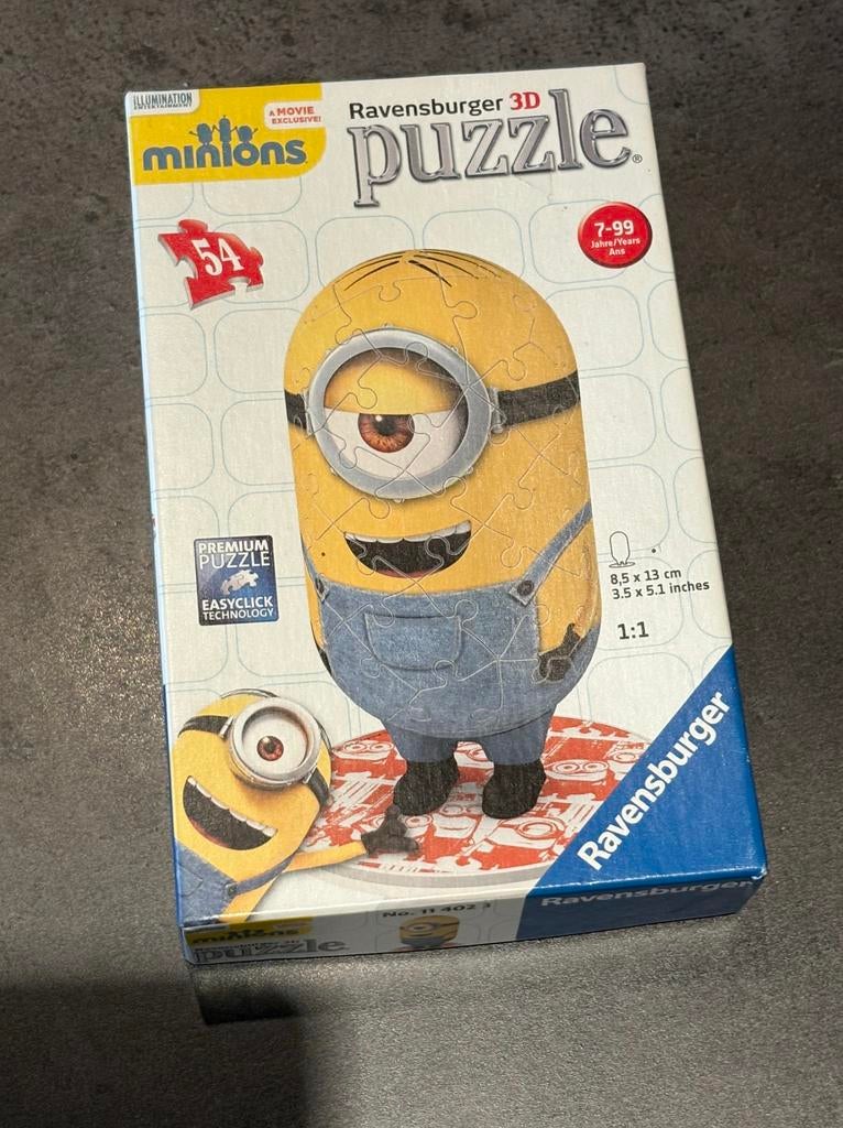 3d puzzels, Ophalen of Verzenden, Zo goed als nieuw