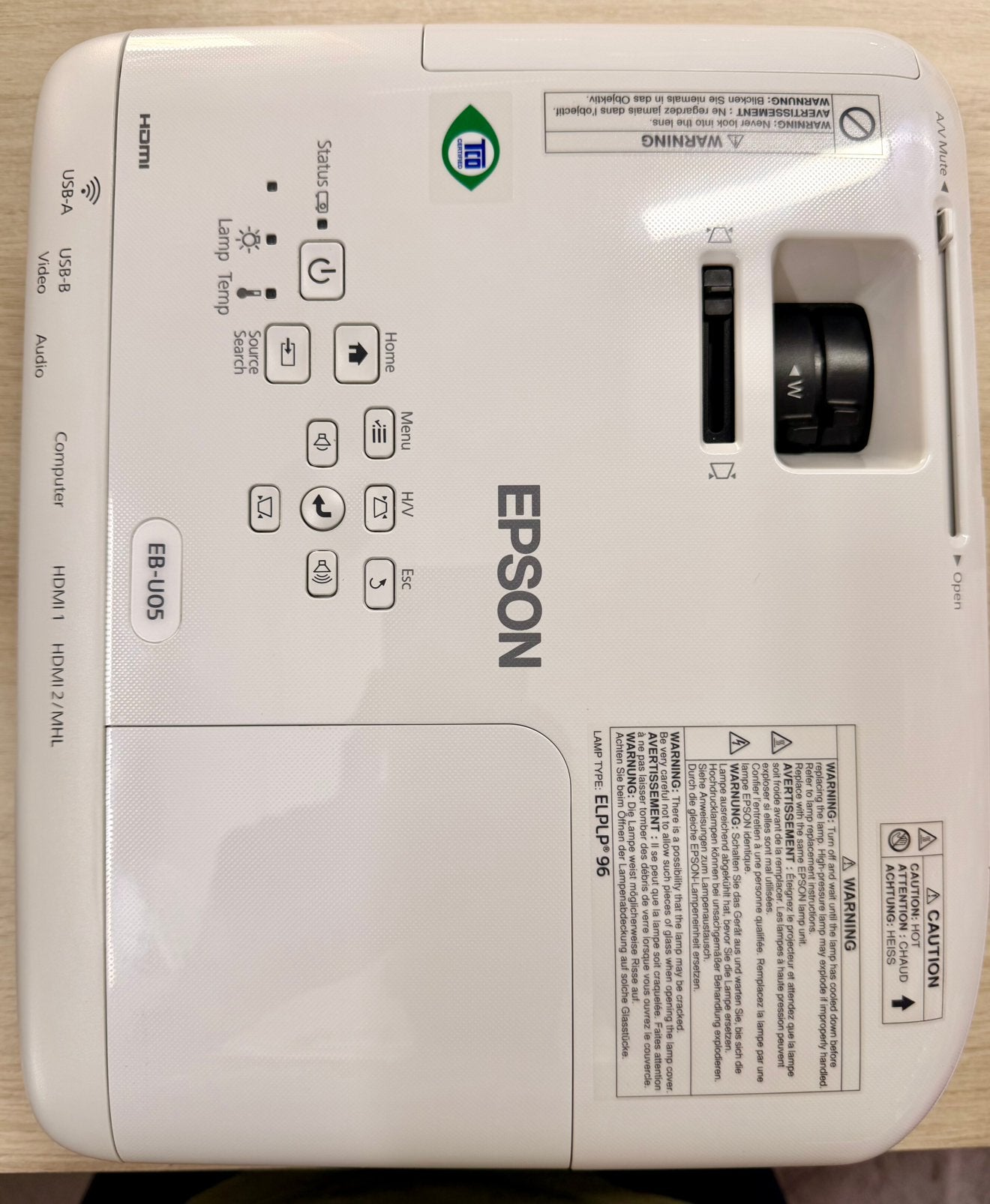 EPSON LCD PROJECTEURS MODEL H841B, EPSON, Enlèvement ou Envoi, Comme neuf, LCD