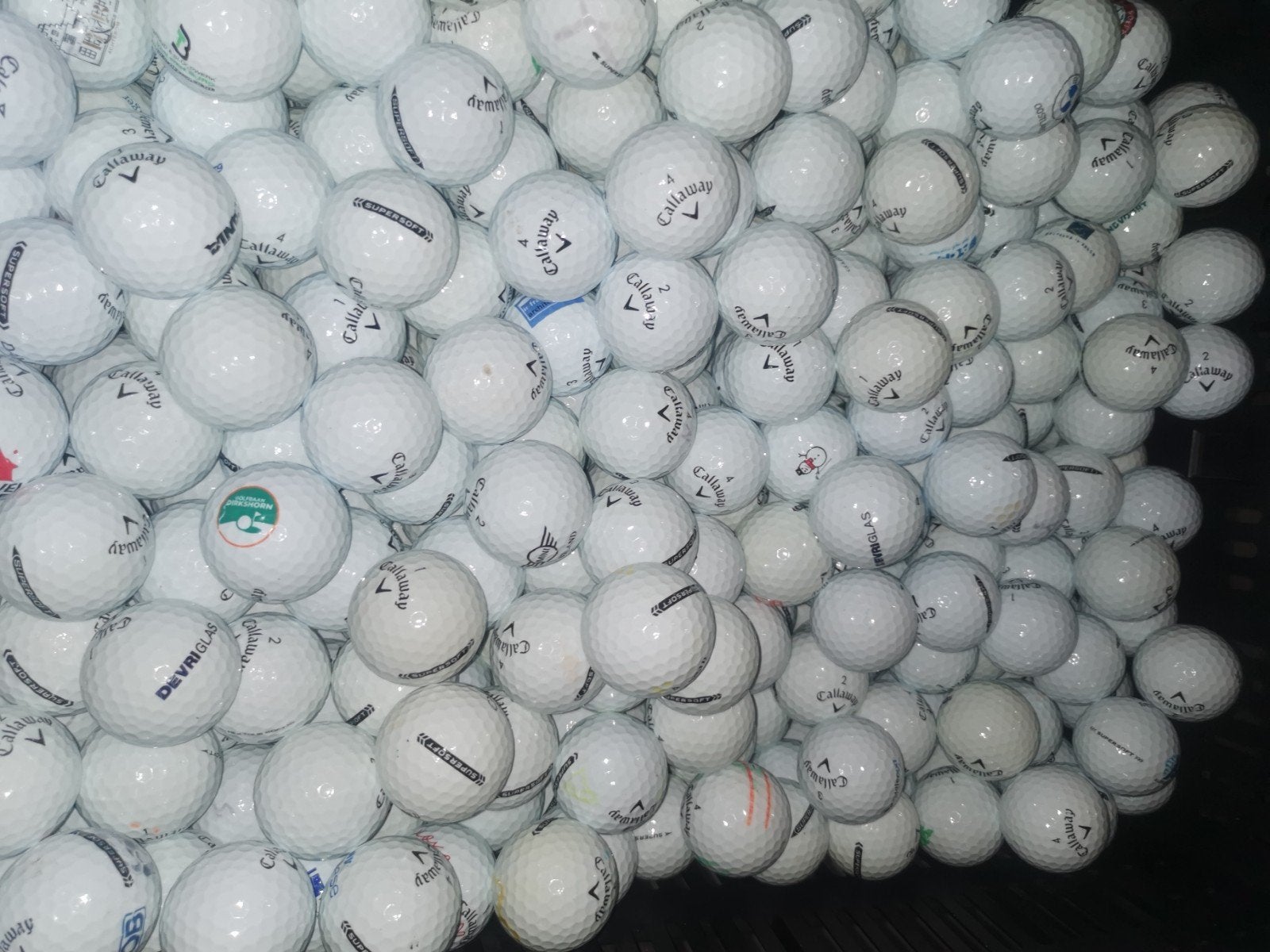 Callaway supersoft golfballen AAAA kwaliteit 100 stuks, Ophalen of Verzenden, Callaway