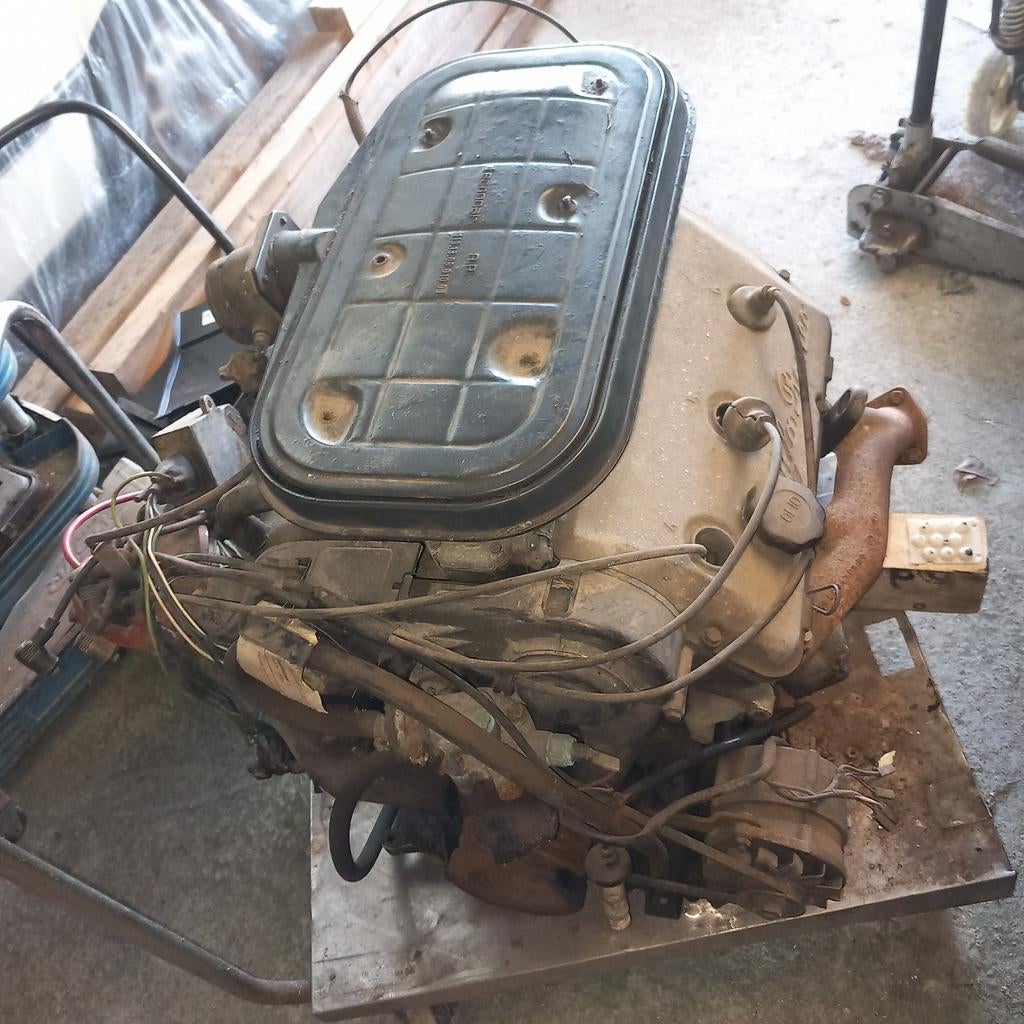Alfa romeo  moteur 2.5v6 complet avec ses carburateurs, Auto-onderdelen, Ophalen, Alfa Romeo