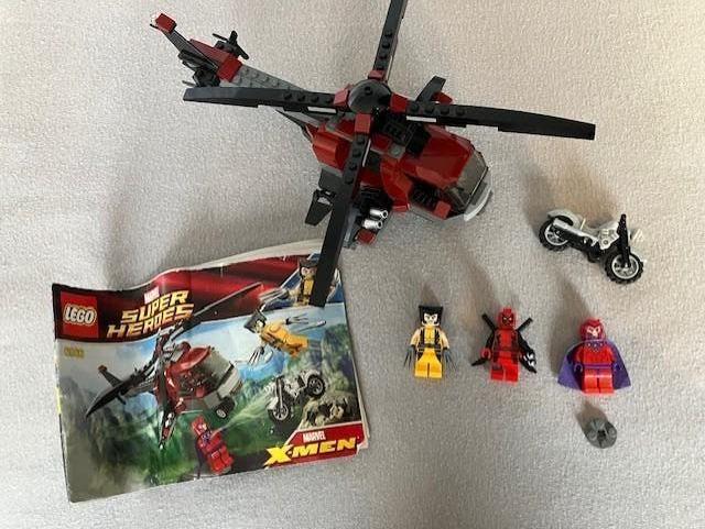 Lego Marvel Super Heroes Wolverine's Chopper Showdown 6866, Enlèvement ou Envoi, Marvel, Lego, Ensemble complet