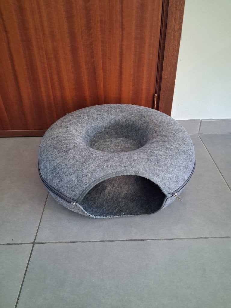 Donutmand / katten tunnel / kattenspeelgoed, Dieren en Toebehoren, Ophalen, Zo goed als nieuw