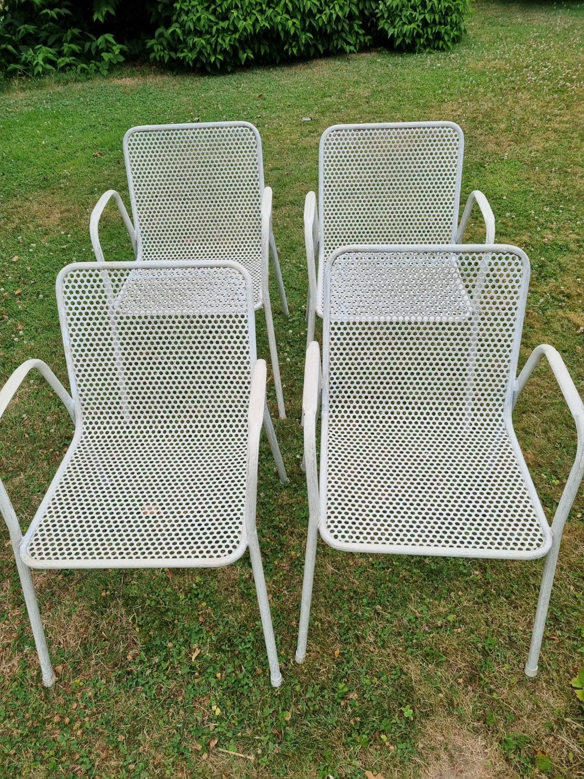 Ensemble chaises jardin Emu René Malaval, Jardin & Terrasse, Chaises de jardin, Métal