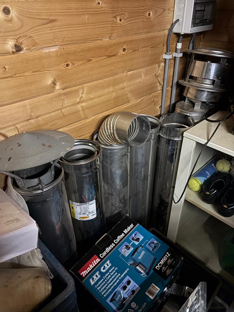 Nouveaux conduits et supports de gaz de combustion, Bricolage & Construction, Enlèvement, Comme neuf
