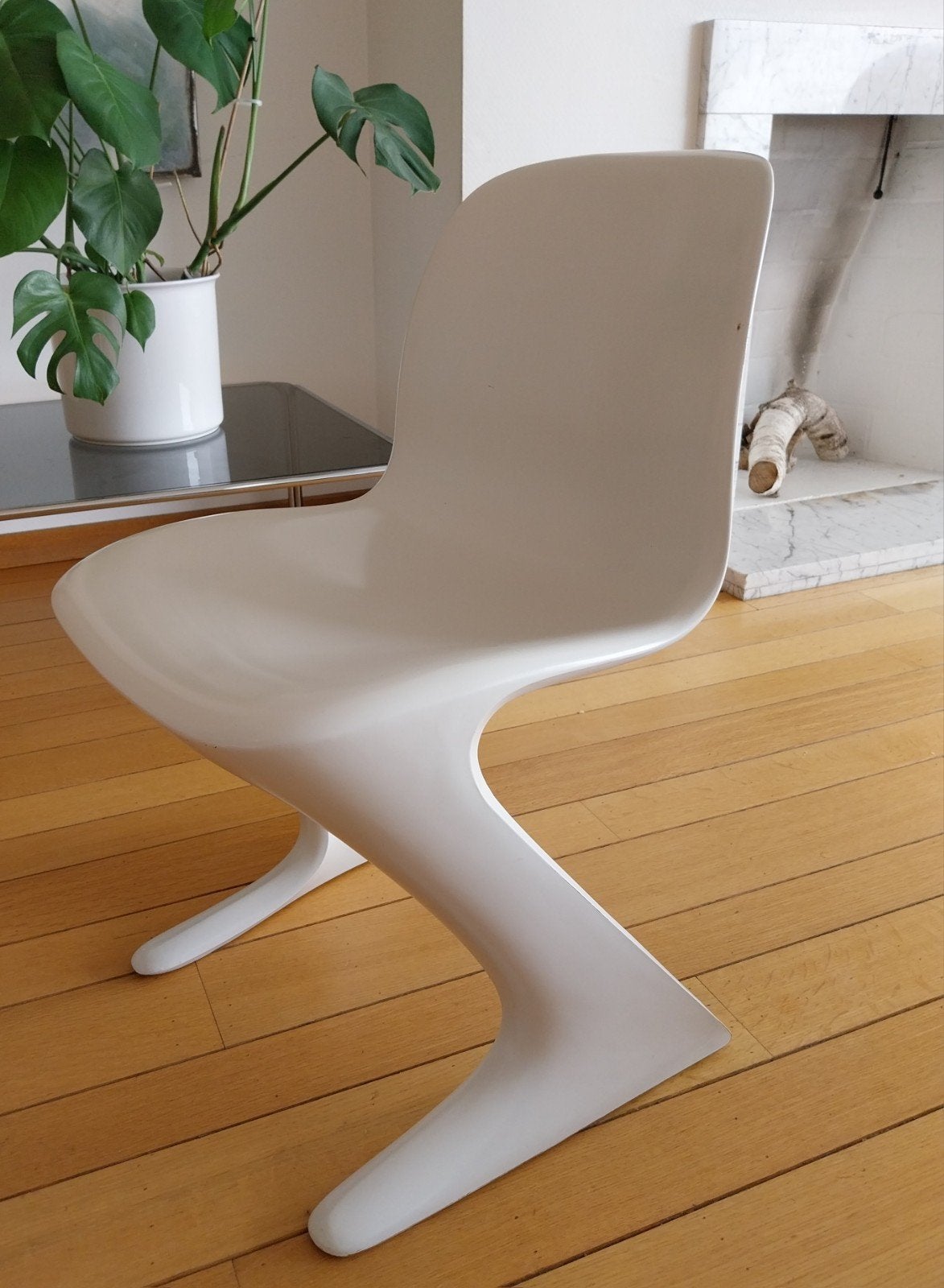 4 x Space Age Vintage Design stoelen, Huis en Inrichting, Stoelen, Ophalen, Vier