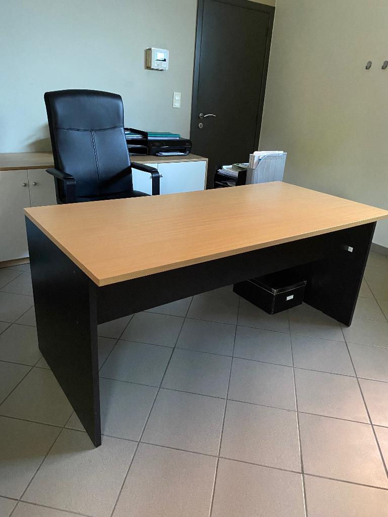 Bureau, Huis en Inrichting, Bureaus, Ophalen, Gebruikt, 80 cm, 160 cm