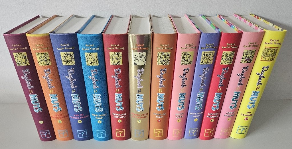 12 jeugdboeken : Dagboek van een Muts, Livres, Livres pour enfants | Jeunesse | 10 à 12 ans, Enlèvement ou Envoi