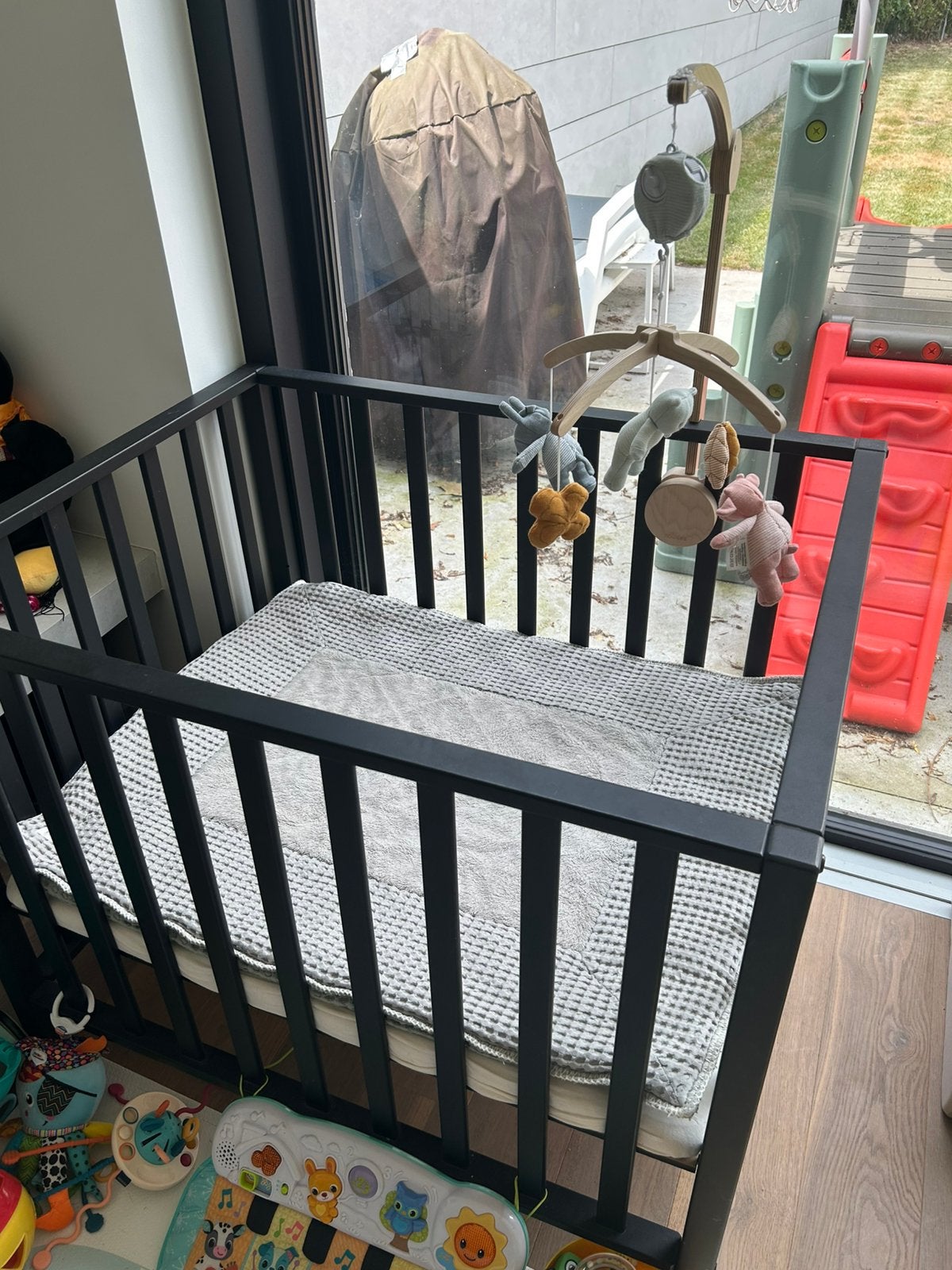 Quax babypark - cubic zwart, Ophalen, Gebruikt