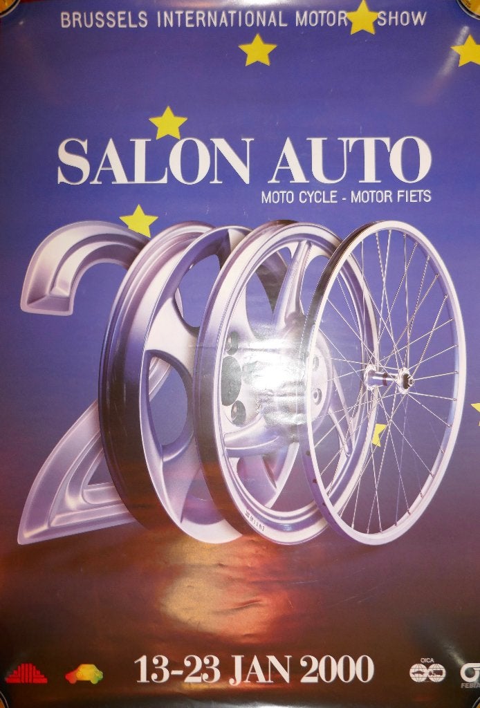 Affiche auto, Enlèvement ou Envoi, Neuf
