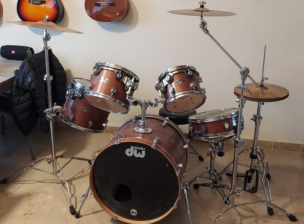 PDP MX Series Drumkit + Zildjian ZBT - Topstaat, speelklaar, Muziek en Instrumenten, Ophalen, Gebruikt, Overige merken