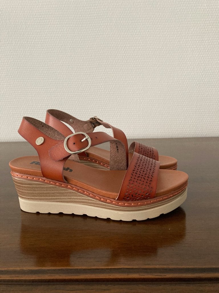 Sandalen, Overige kleuren, Zo goed als nieuw, Refresh, Sandalen of Muiltjes