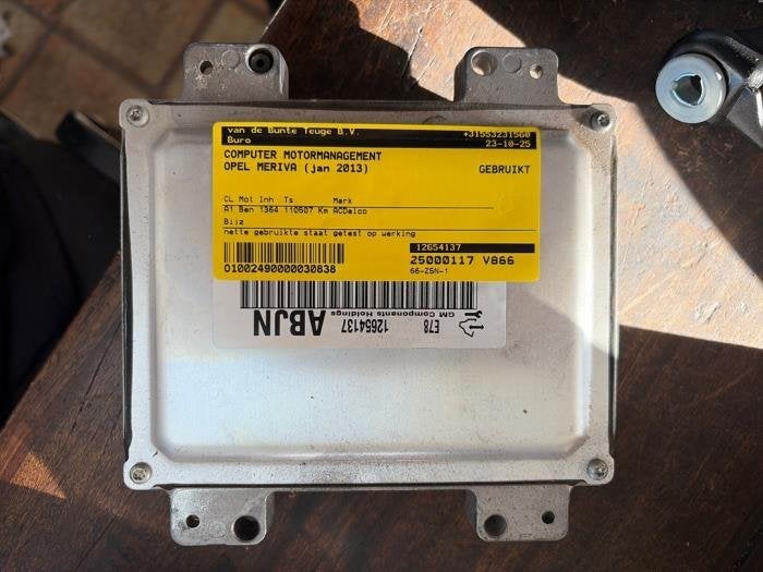 Computer Motormanagement van een Opel Meriva, Auto-onderdelen, Gebruikt, -, -, Opel