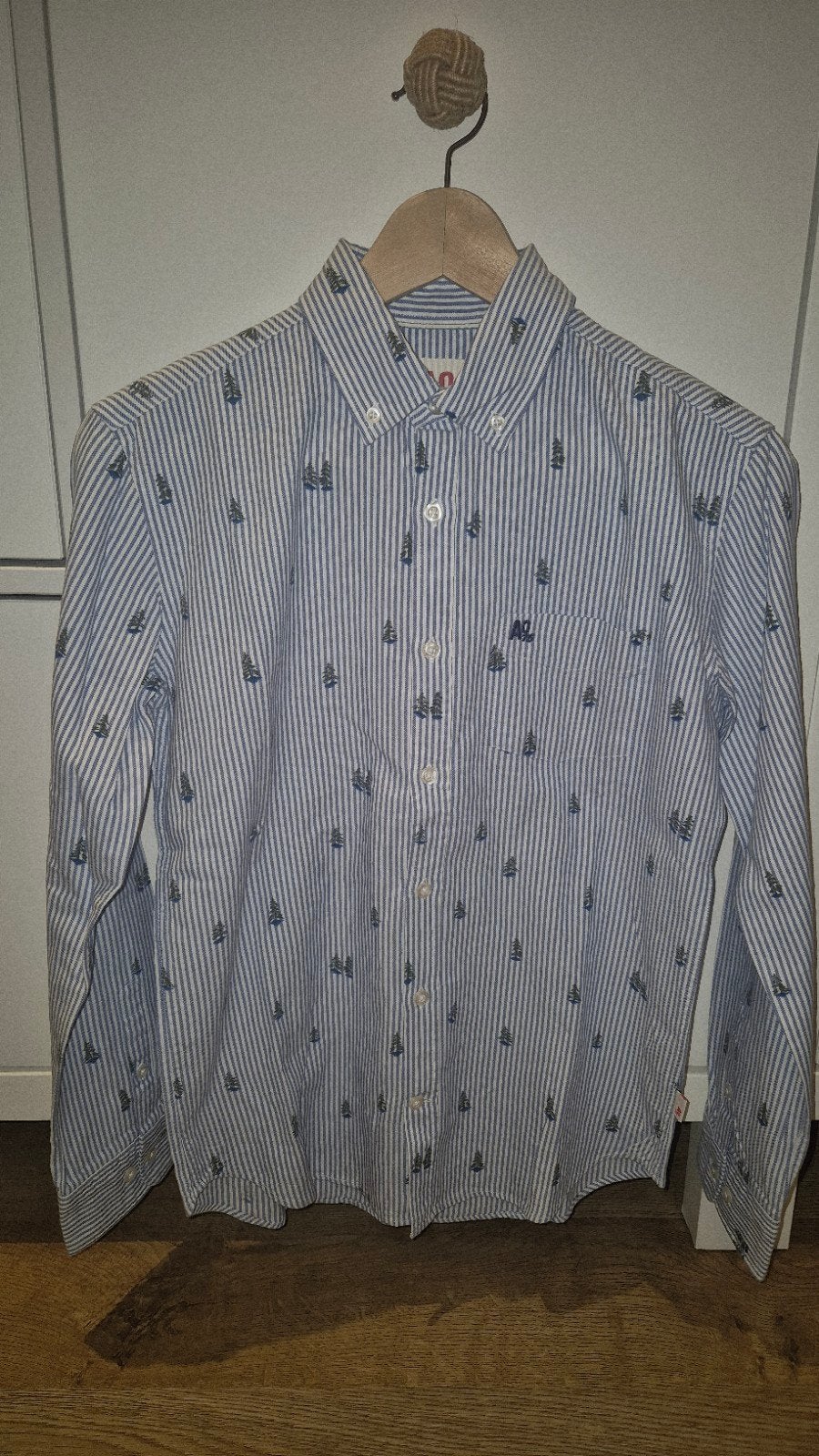 AO76-American outfitters gestreept hemd 14j/164cm, Kinderen en Baby's, Ophalen, AO76 American Outfitters, Zo goed als nieuw, Shirt of Longsleeve