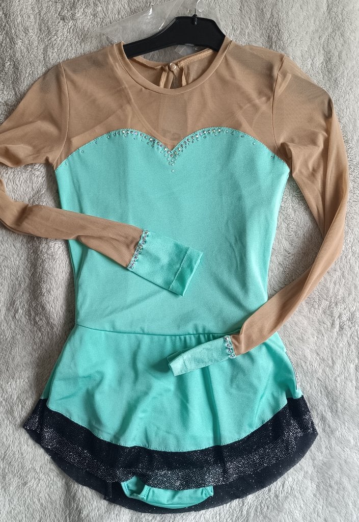Justaucorps de GRS, Sports & Fitness, Neuf, Taille enfant de 122 à 140, Enlèvement, Maillot de gymnastique