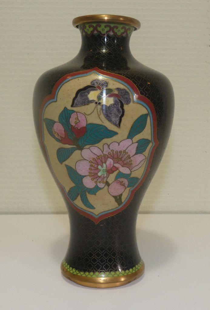 Cloisonné vaasje [1781-D], Antiek en Kunst, Ophalen of Verzenden