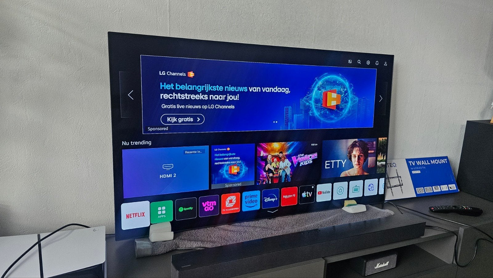 Lg oled  48a16la  4k ultra hd tv, Ophalen, OLED, LG