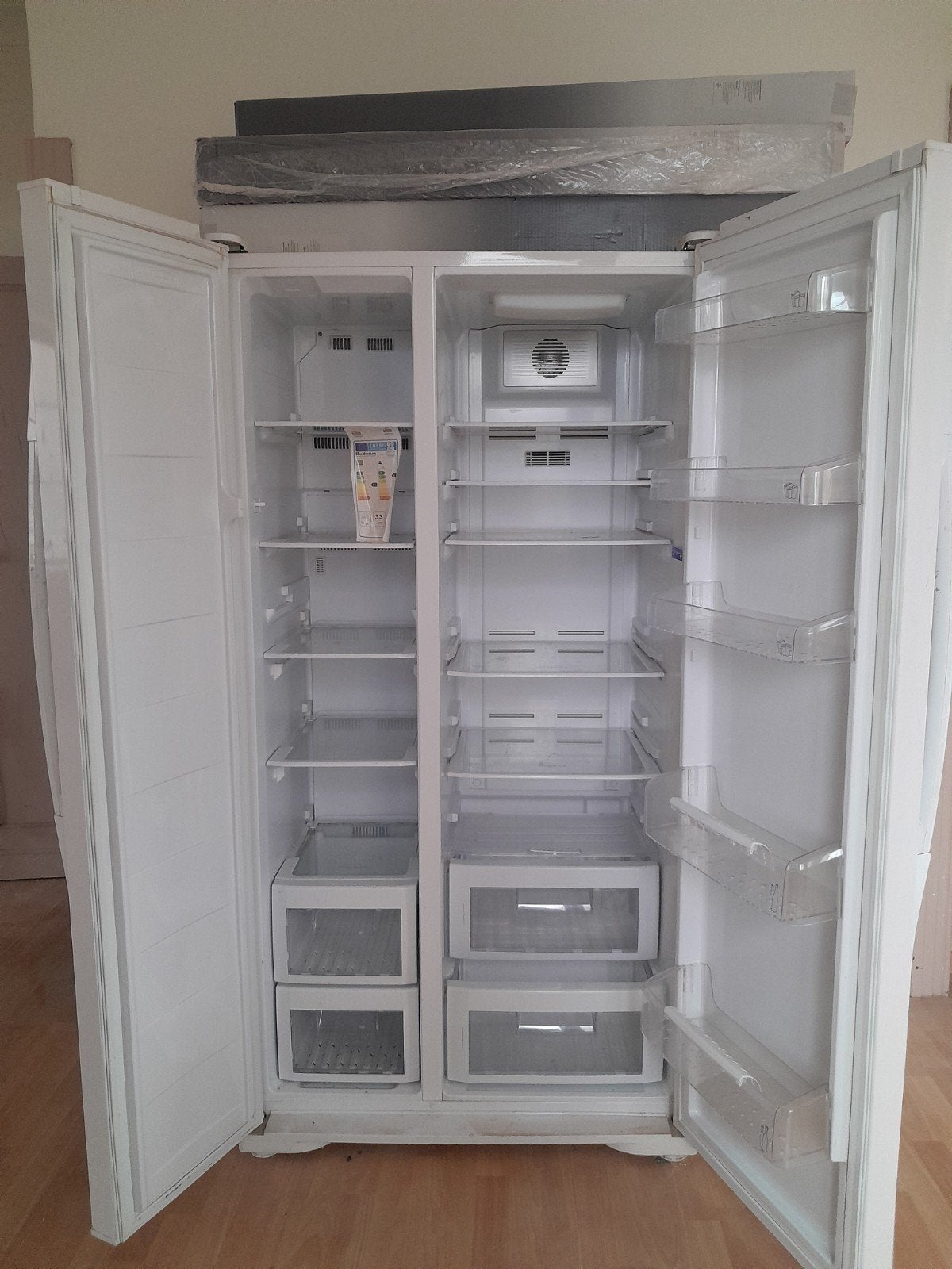Réfrigérateur américain Beko, 160 cm ou plus, Enlèvement, Utilisé, 60 cm ou plus