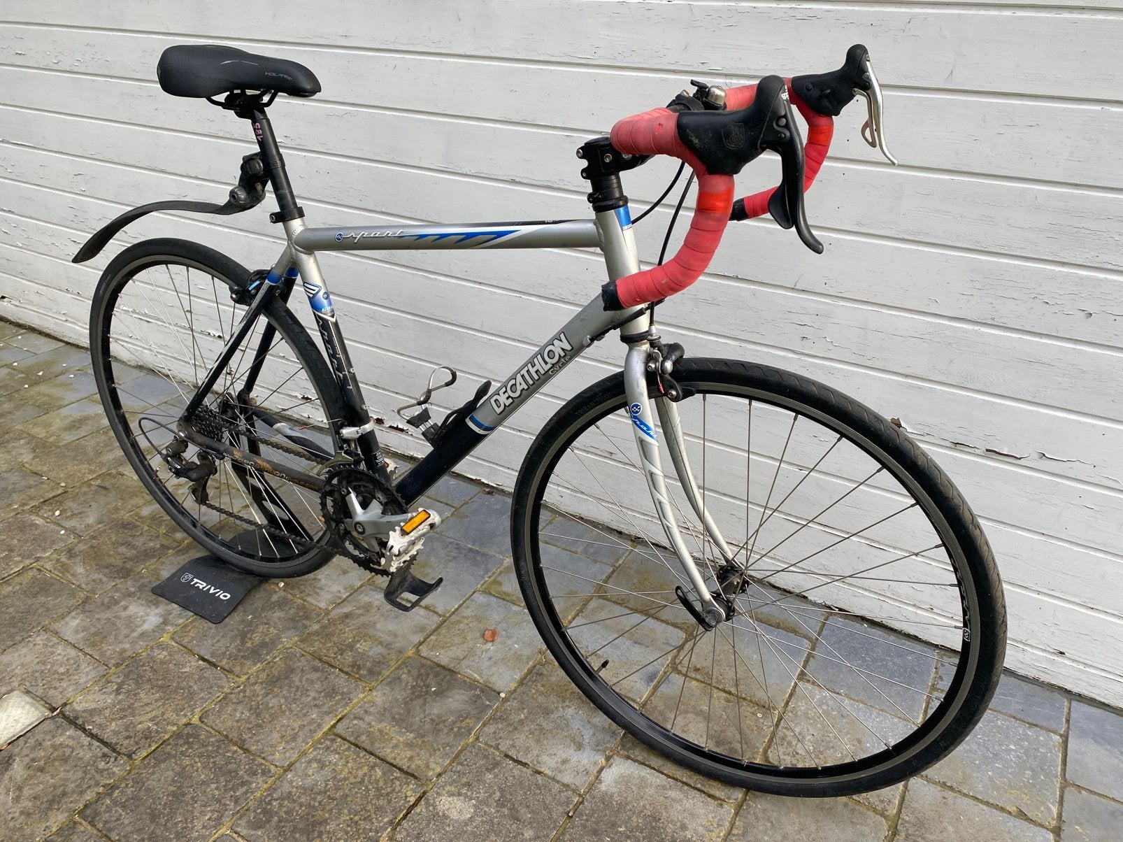 Stadsracer Decathlon, 28 inch, Gebruikt, Velgrem, 49 tot 53 cm