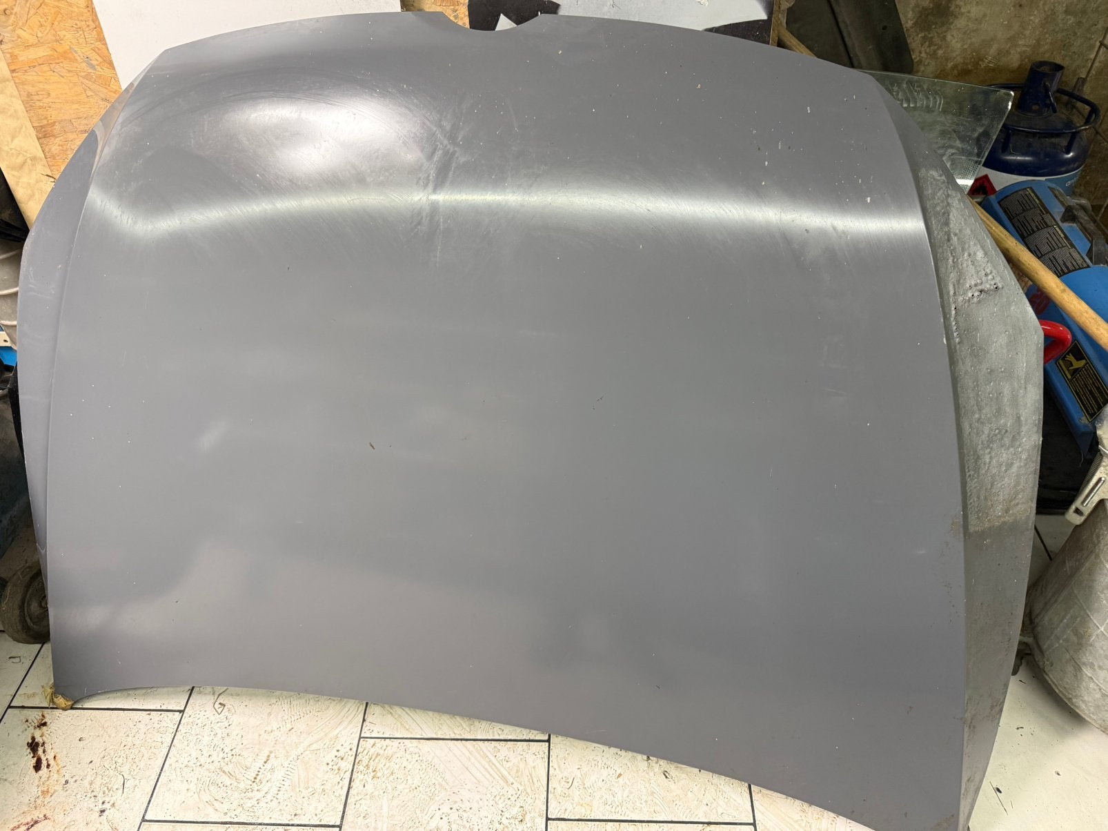 Capot VW Golf 7.5 Puregrey endommagé, Enlèvement, Comme neuf