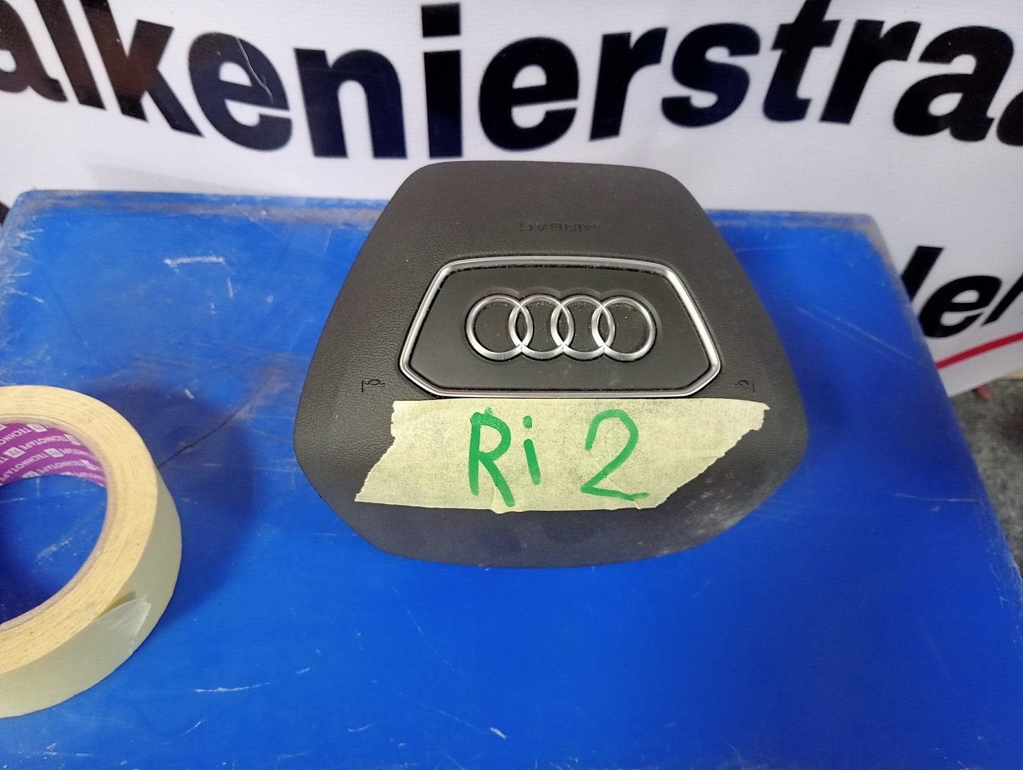 Audi A6, A7 Stuur Airbag Zwart 2018+ 4N0880201K 6PS A6 (C8), -, Audi, Utilisé, -