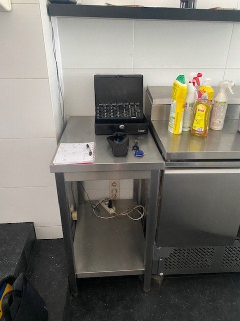 RVS tafel, Zakelijke goederen, Ophalen, Gebruikt, Inox Meubilair