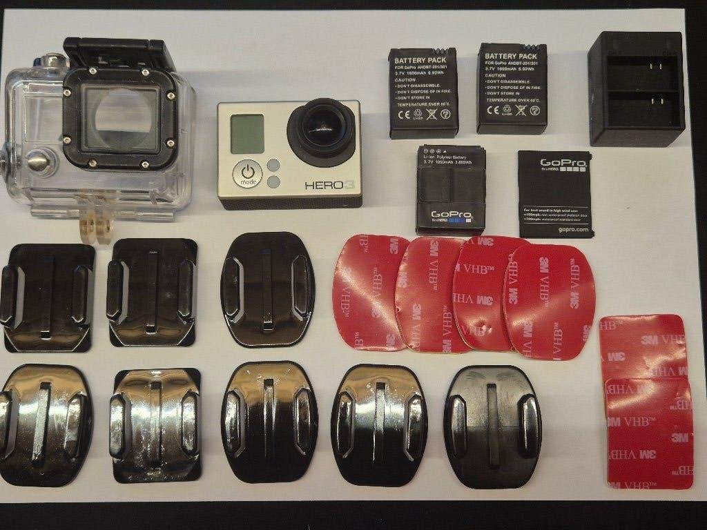 GoPro Hero 3 witte editie, Audio, Tv en Foto, Actiecamera's, Ophalen of Verzenden, Zo goed als nieuw, GoPro