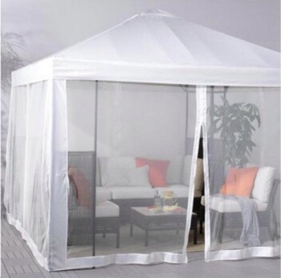 moustiquaire pour kiosque de jardin moustiquaire IKEA Lappön, Jardin & Terrasse, Enlèvement ou Envoi, Comme neuf, Pavillon de jardin