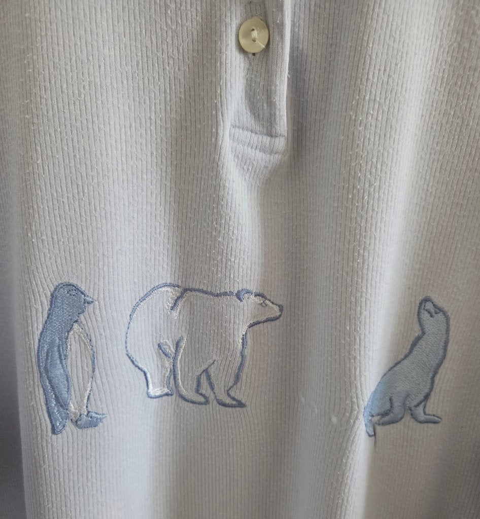 Lichtblauw slaapkleed met lange mouwen, M, Vêtements | Femmes, Pyjamas, Porté, Enlèvement ou Envoi