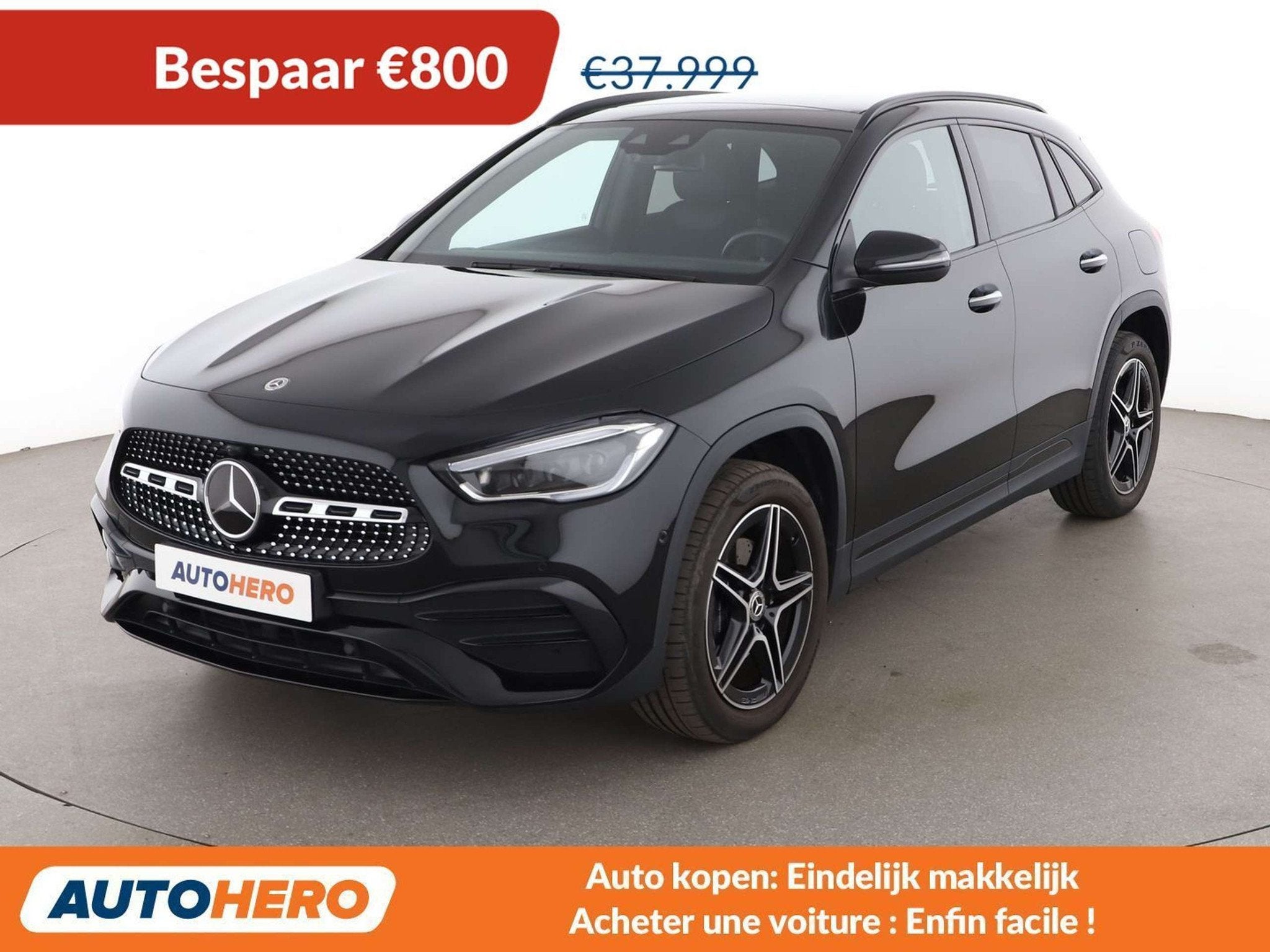 Mercedes-Benz GLA 250 GLA 250e AMG Line (automatique), Achat, Euro 6, Alcantara, Noir