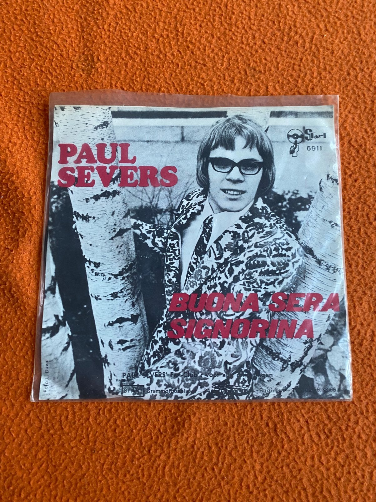 Paul Severs, Enlèvement ou Envoi, Comme neuf