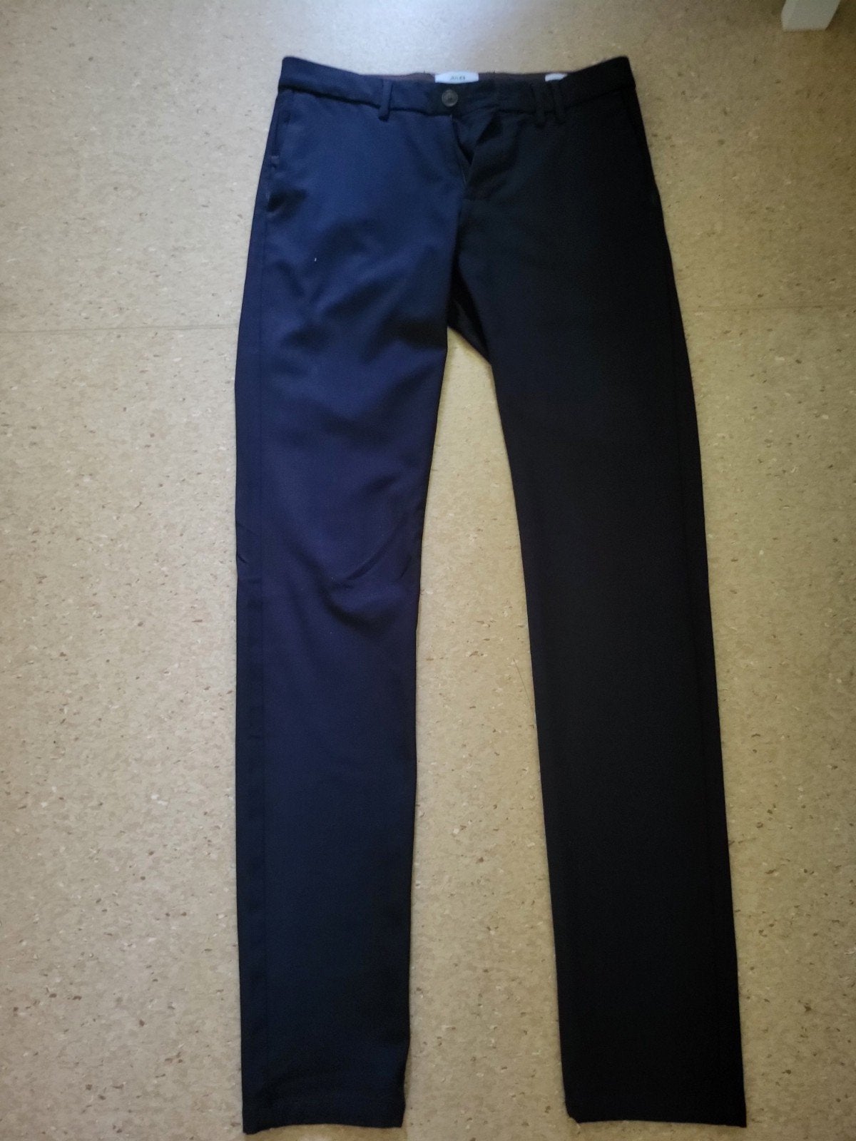 Deftige blauwe broek, Kleding | Heren, Broeken en Pantalons, Jules, Blauw, Ophalen of Verzenden, Zo goed als nieuw