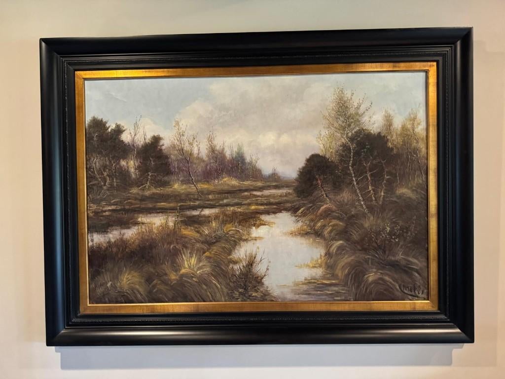 Schilderij Karel Melis, Ophalen