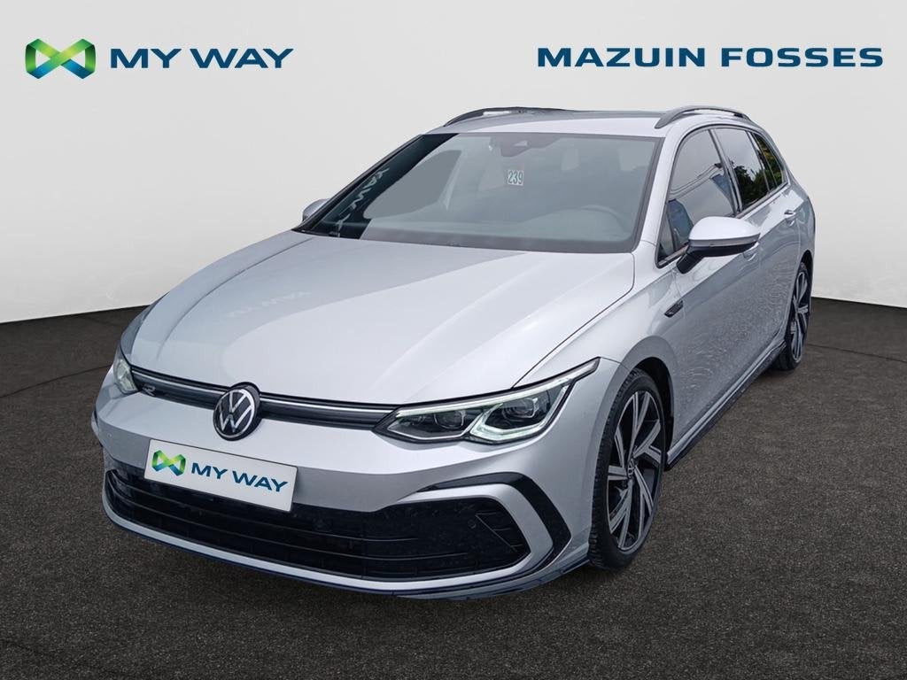 Volkswagen Golf Variant VIII Golf SW 2.0 SCR TDi R-Line, Autos, Argent ou Gris, Achat, Boîte manuelle, Golf