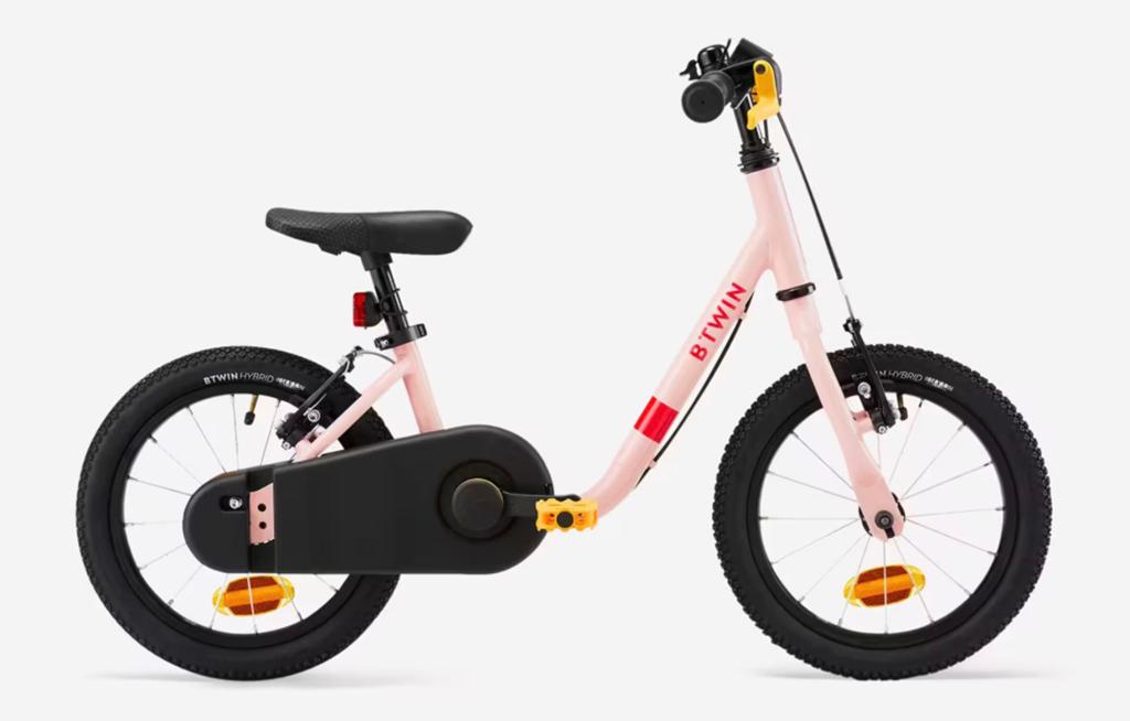 Kinderfiets van decatlon, Fietsen en Brommers, Ophalen, Zo goed als nieuw