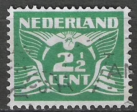 Pays-Bas 1926-1928 - Yvert 169 - Pigeon volant (ST), Envoi, Affranchi