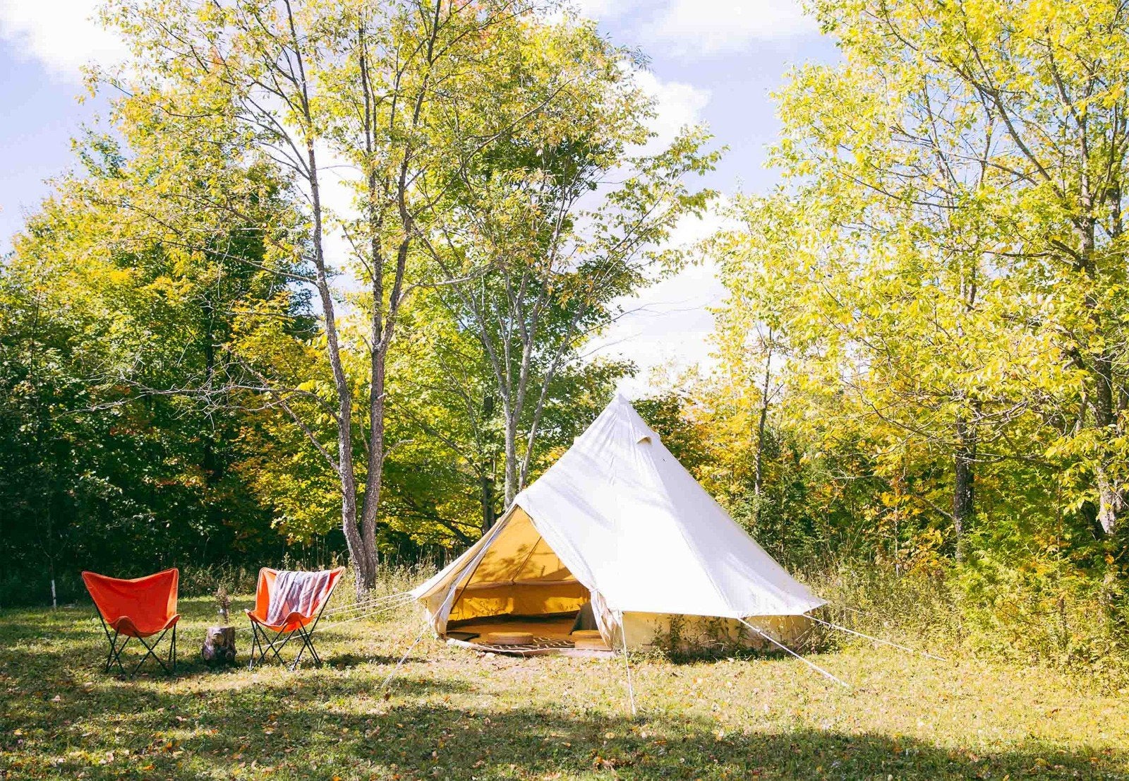 Canvascamp Traveller 500 bell tent nieuw, Caravanes & Camping, Tentes, Enlèvement