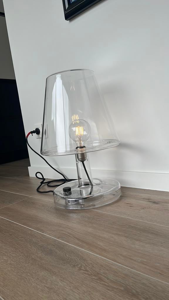 Transparents  tafellamp fatboy, Ophalen, Gebruikt, Overige materialen